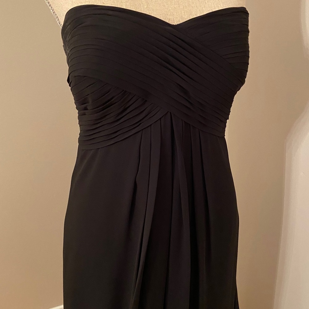 Bill Levkoff Black Evening Gown / Dress - Picture 2 of 8